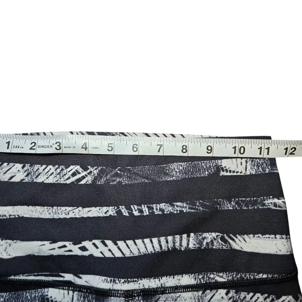 Lululemon Wunder Under Pant - Shady Palms Black White